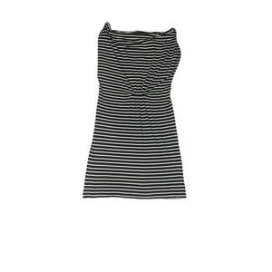 Mango suit  Black  White Stripe  Dress Sz S | Minimalist Office Chic